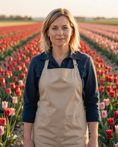Portrait of Marijke, a 47-year-old farmer from Lancaster, PA