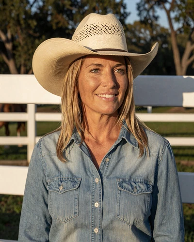 Portrait of Marlene, a 56-year-old farmer from Ocala, FL