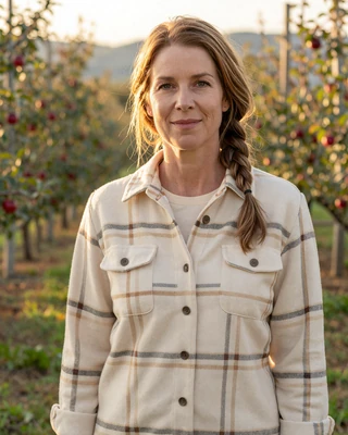 Portrait of Dana, a 51-year-old farmer from Martinsburg, WV