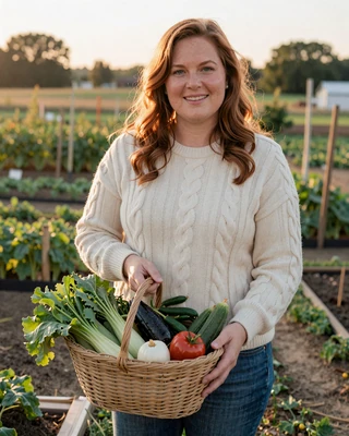 Portrait of Maggie, a 51-year-old farmer from Stillwater, MN